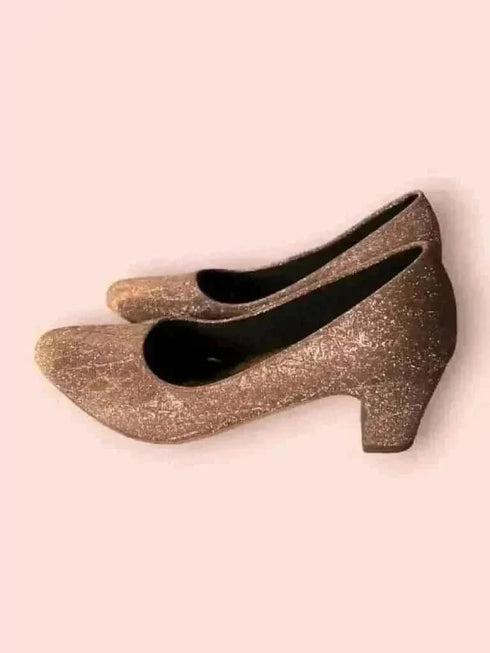 Coral Shimmer Ballerina Shoes - cunei